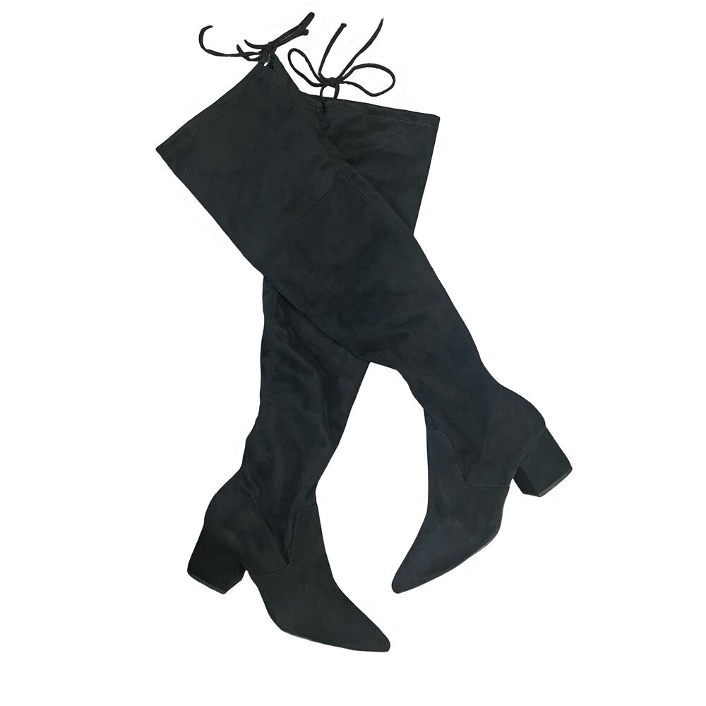 A NEW DAY Greta Tall Dress Boots Black 8.5